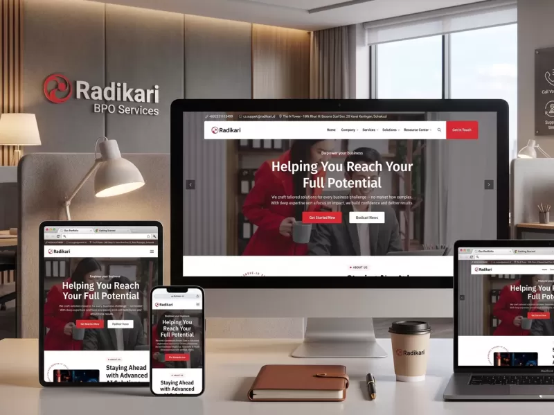 WEBSITE DEVELOPMENT RADIKARI